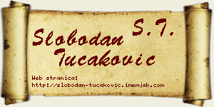 Slobodan Tucaković vizit kartica